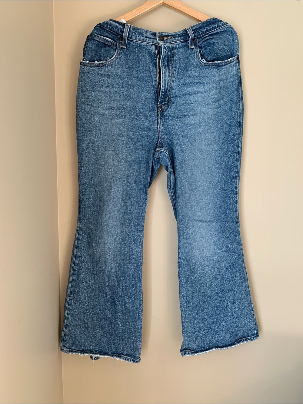 Levi's Women's Light Blue Flared Jeans